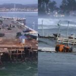 Santa Cruz Wharf Collapsed