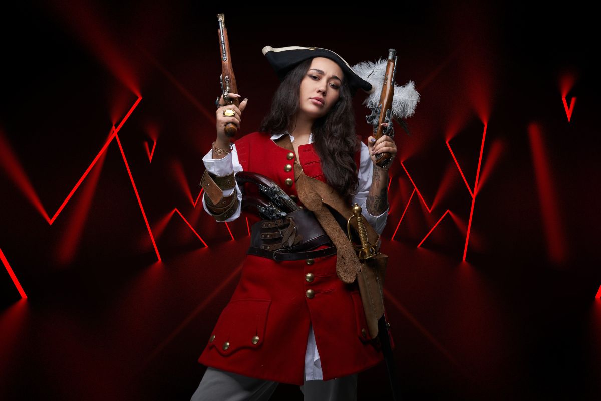 female pirate outfit