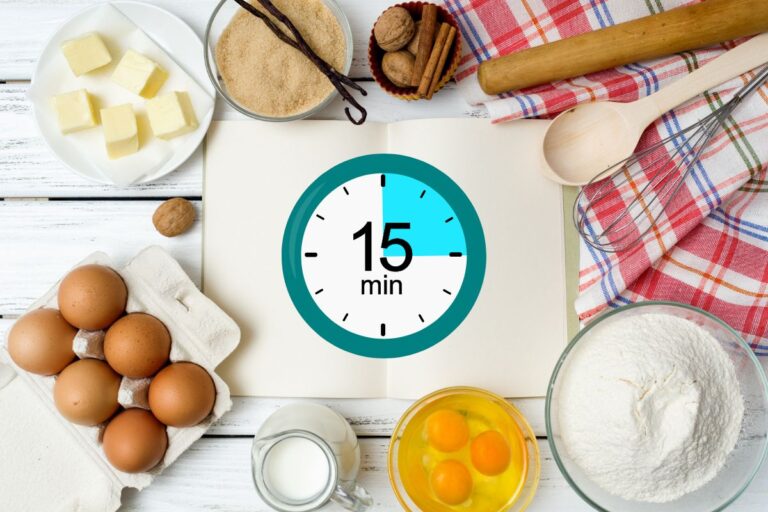 15-minute recipes